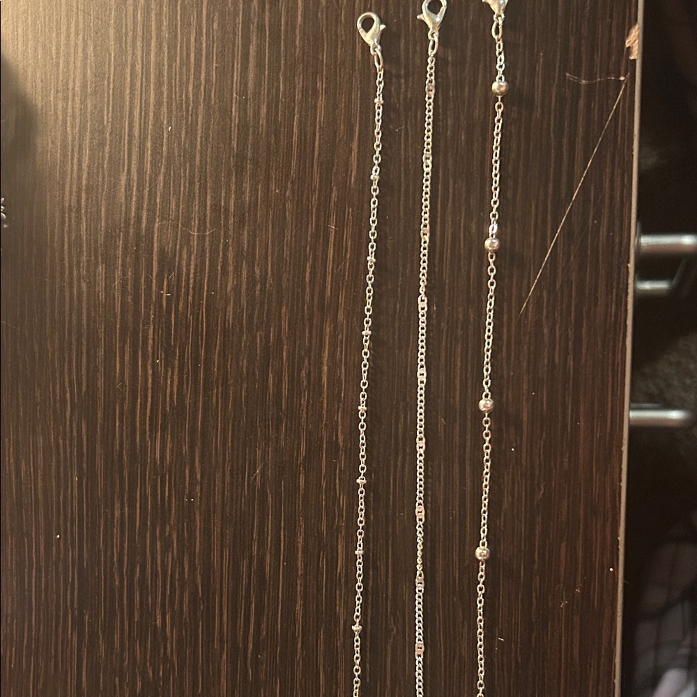 Elegant Silver Chain Bracelets